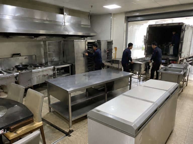 乐山酒店宾馆厨房设备整体回收